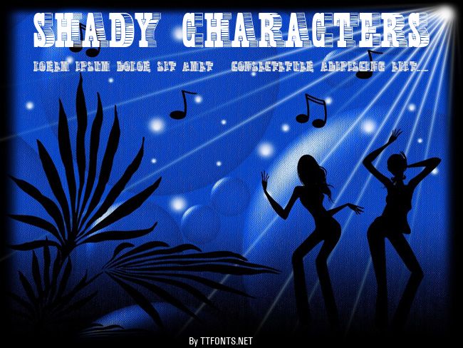 Shady Characters example